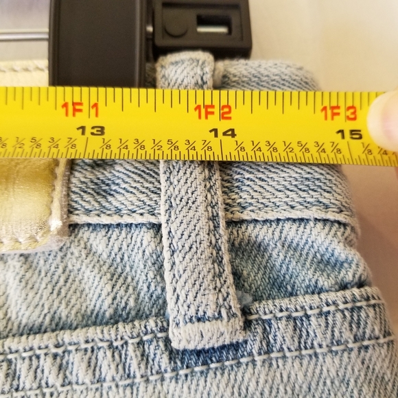 VS PINK denim bling sequin slim straight jeans - Picture 12 of 16